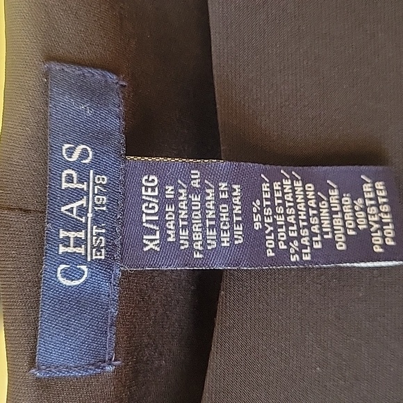 EUC Chaps Black Dress | XL - Picture 3 of 16